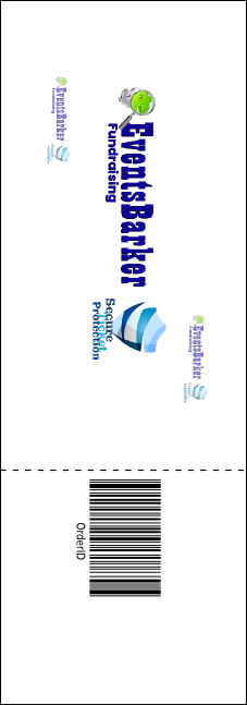 Class Reunion Raffle Ticket Product Back