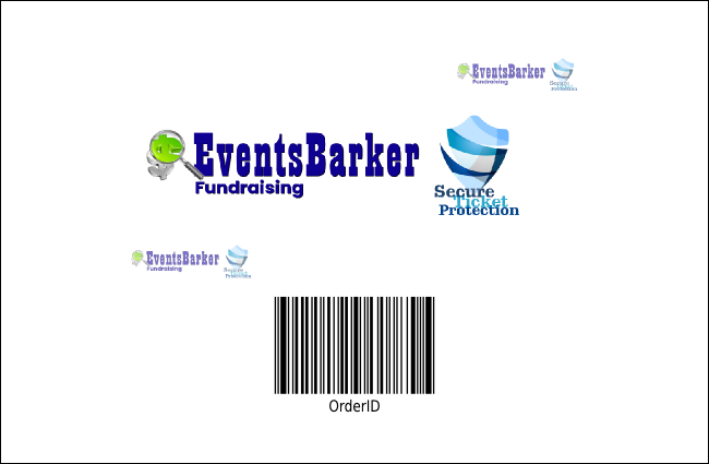 Hockey Badge Blue Drink Ticket Product Back