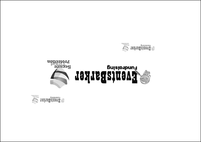 Rock Concert BW Club Flyer Product Back