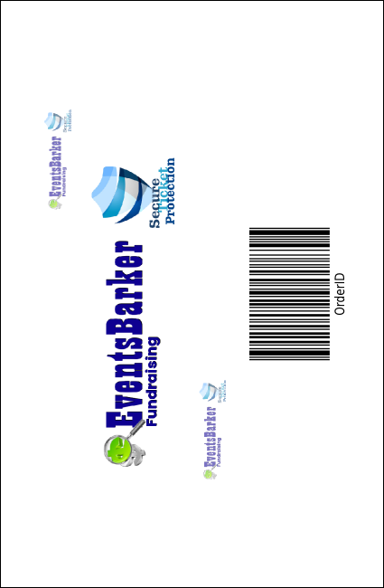 Versus Orange Drink Ticket Product Back