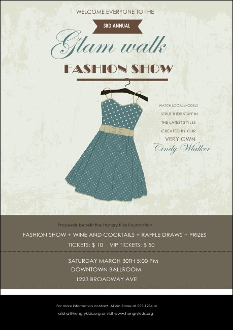 Dress Club Flyer